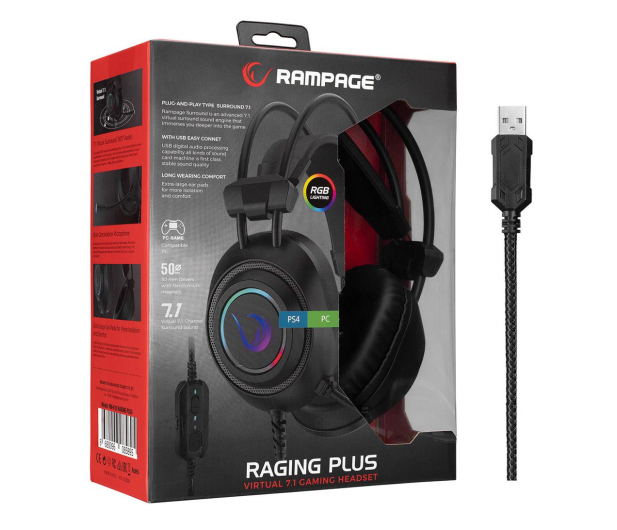 RAMPAGE Raging Plus 7.1 RGB - 1283924 - zdjęcie 6